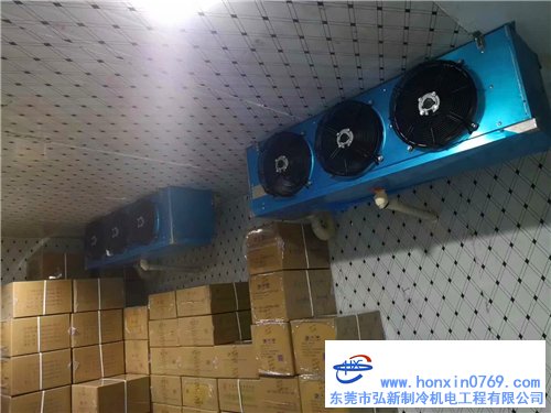 深圳拆裝冷庫(kù)完工交付，邊試機(jī)邊進(jìn)貨
